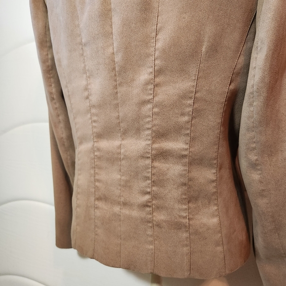 Talbots Long Sleeve Tan Top Size 10 - Picture 9 of 12